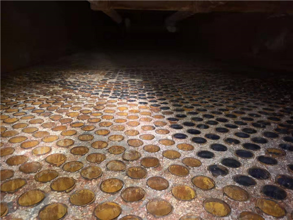 列管空預器清洗前后照片