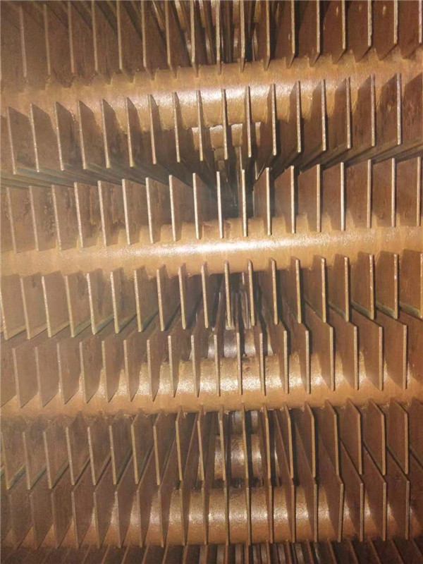 省煤器清洗前后照片