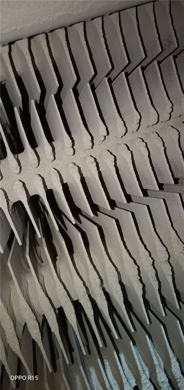 省煤器清洗前后照片